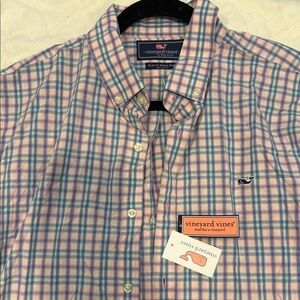 Vineyard Vines Men's Multicolor Plaid Shirt